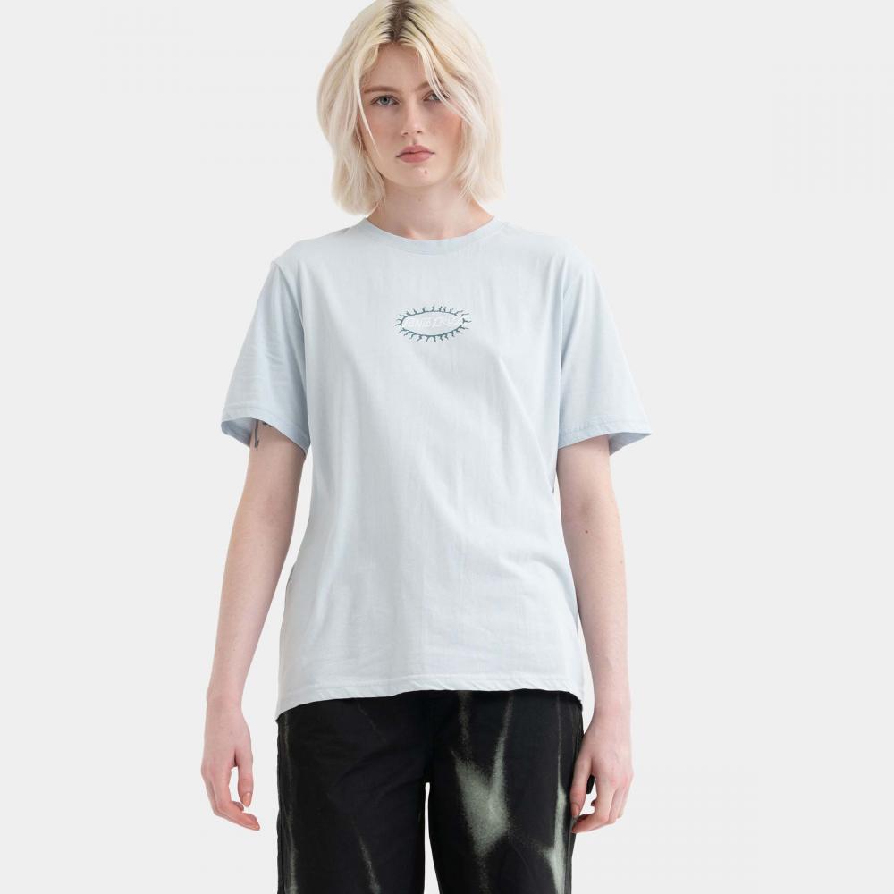 Tee-shirt femme Santa Cruz Acid Oval Dot Blue Aura