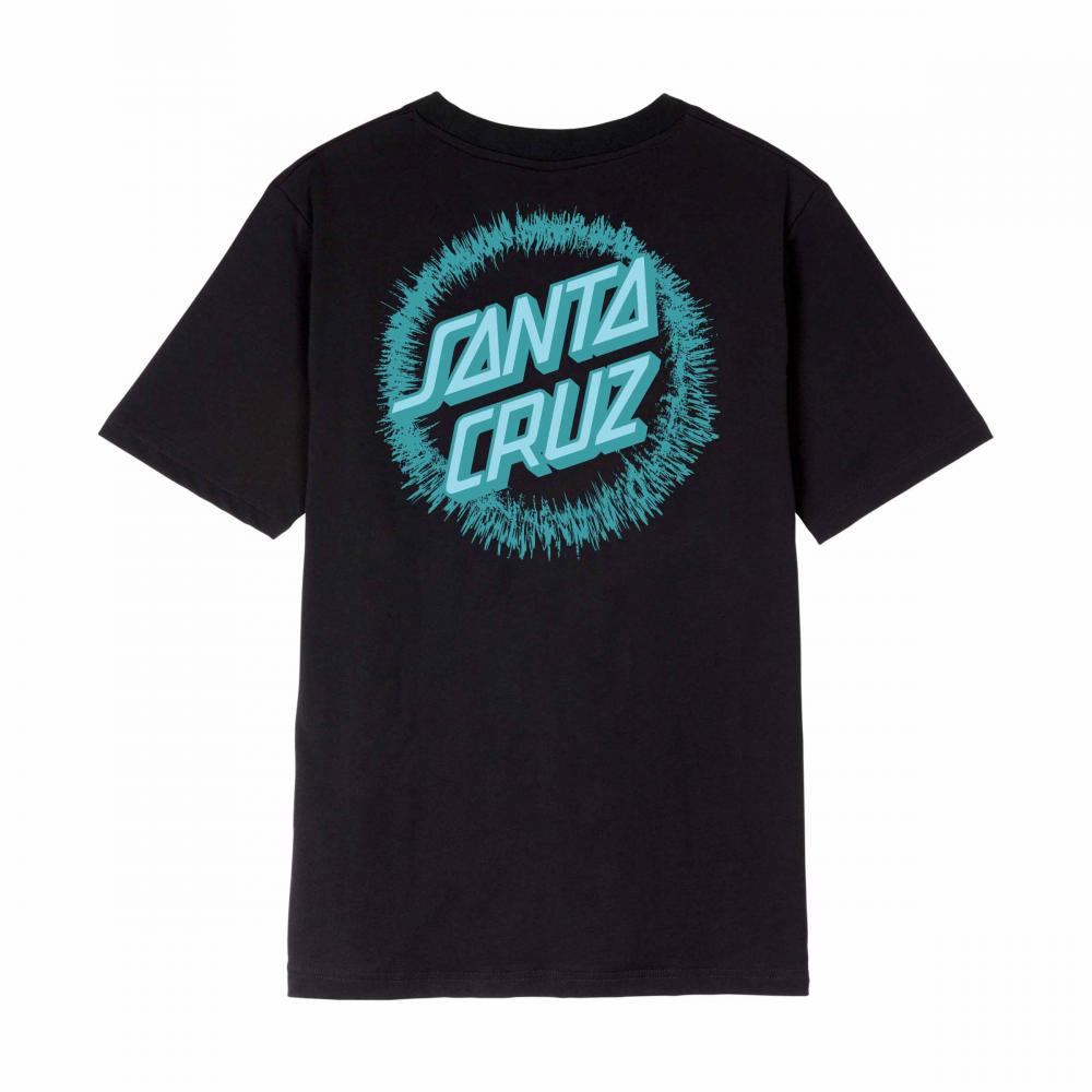 Tee-shirt femme Santa Cruz Dizzy Dot Black