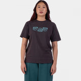 Tee-shirt femme Santa Cruz Sun Up Front Black Wash