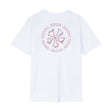Tee-shirt femme Santa Cruz Chrome Ringed Flower White