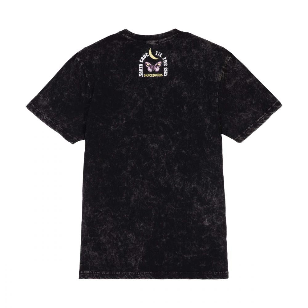 Tee-shirt femme Santa Cruz Night Visions Black Acid Wash