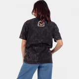 Tee-shirt femme Santa Cruz Night Visions Black Acid Wash