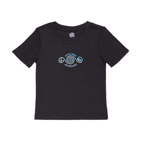 Tee-shirt femme Santa Cruz Balance Black Wash