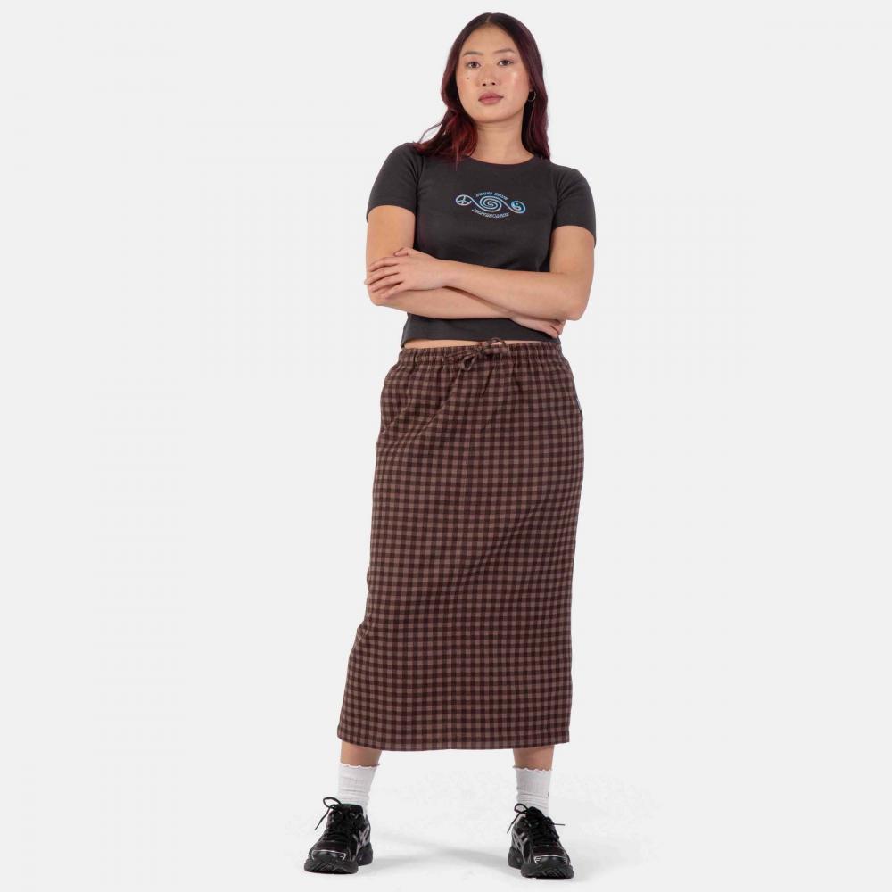 Tee-shirt femme Santa Cruz Balance Black Wash