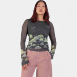Tee-shirt manches longues femme Santa Cruz Strip Boat Neck Night Visions
