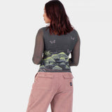 Tee-shirt manches longues femme Santa Cruz Strip Boat Neck Night Visions