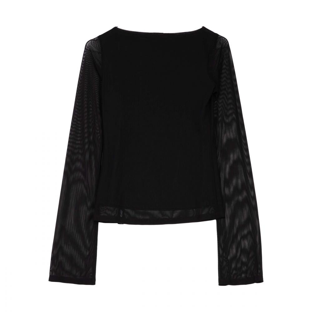 Tee-shirt manches longues femme Santa Cruz Strip Boat Neck Black