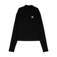 Tee-shirt manches longues femme Santa Cruz Opus Dot Mock Neck Black