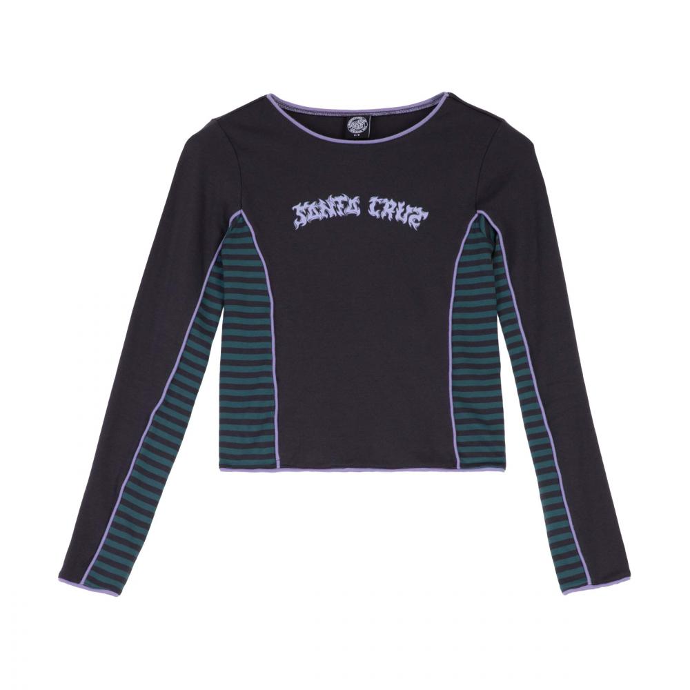 Tee-shirt manches longues femme Santa Cruz Razor Arch Strip Multi
