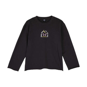 Tee-shirt manches longues femme Santa Cruz Night Visions Mini Charcoal Wash
