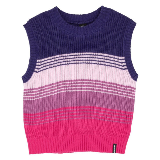 Gilet femme Santa Cruz Afterglow Knit Purple / Pink Fade