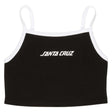 Gilet femme Santa Cruz Strip Contrast Black / White