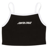Gilet femme Santa Cruz Strip Contrast Black / White