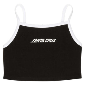 Gilet femme Santa Cruz Strip Contrast Black / White