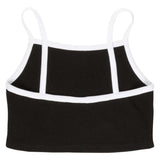 Gilet femme Santa Cruz Strip Contrast Black / White