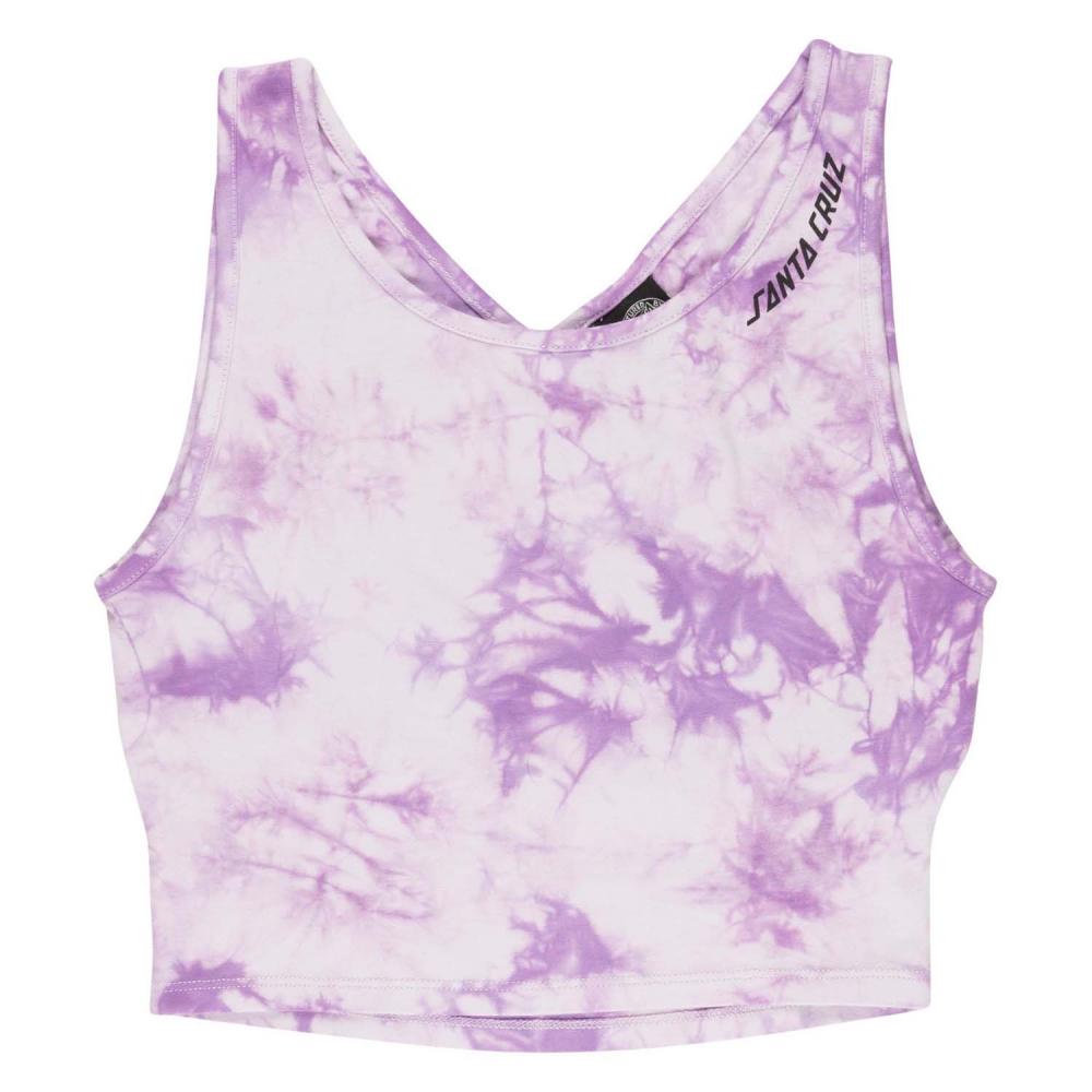 Gilet femme Santa Cruz Strip Crossover Back Lavender Tie Dye