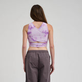Gilet femme Santa Cruz Strip Crossover Back Lavender Tie Dye