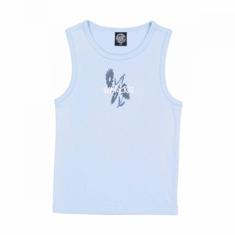 Débardeur femme Santa Cruz Dizzy Daisy Strip Blue Aura