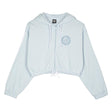 Sweat zippé à capuche femme Santa Cruz Check Outline Ringed Dot Fresh Blue