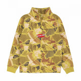 Sweat 1/4 zip enfant Santa Cruz Strip Oval Faded Khaki Camo