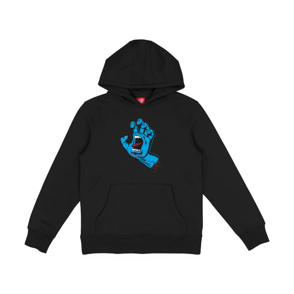 Sweat à capuche enfant Santa Cruz Screaming Hand Black