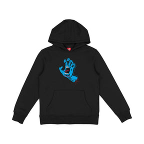 Sweat à capuche enfant Santa Cruz Screaming Hand Black