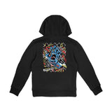 Sweat à capuche enfant Santa Cruz Damaged Hand Black
