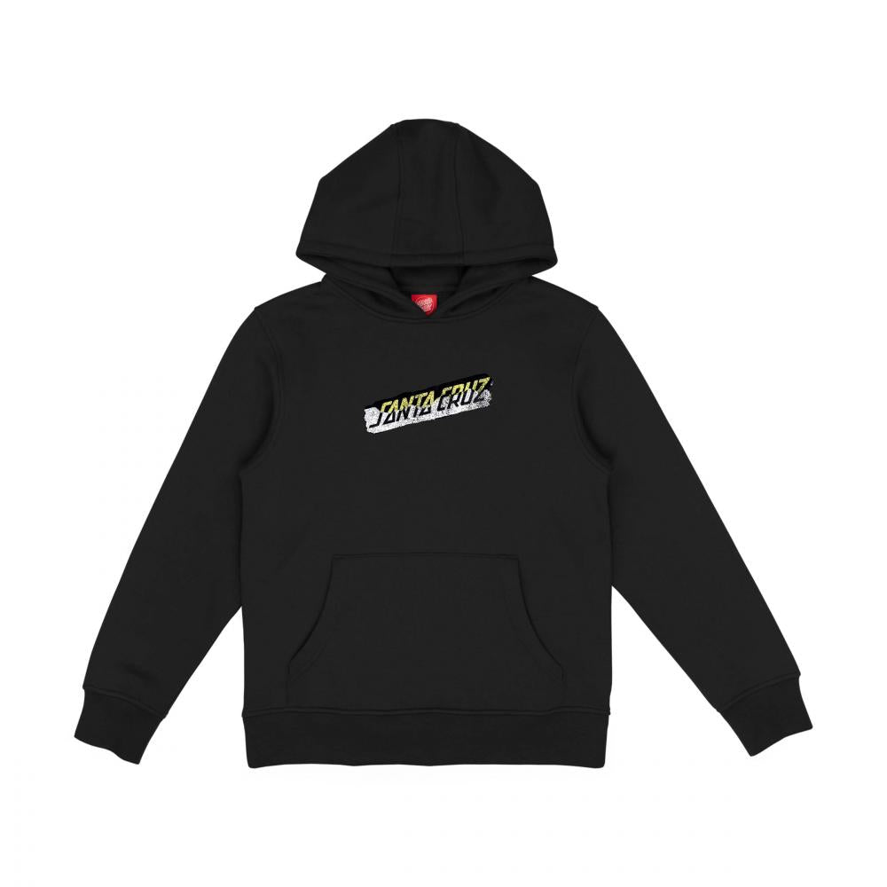 Sweat à capuche enfant Santa Cruz Damaged Hand Black