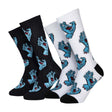 Chaussettes enfant Santa Cruz Multi Hand (lot de 2) White & Black