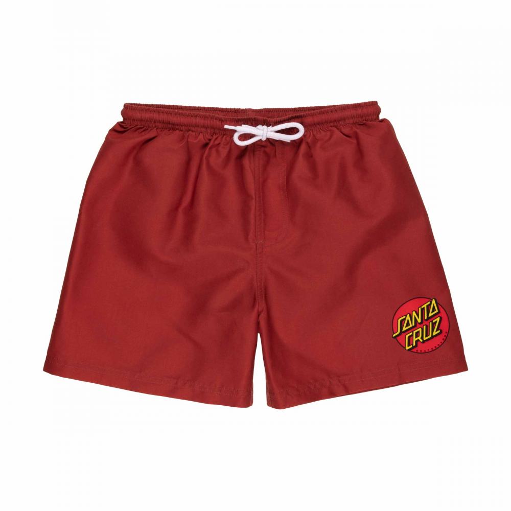 Short de bain enfant Santa Cruz Classic Dot Ketchup