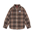 Chemise enfant Santa Cruz Chopper Brown Check