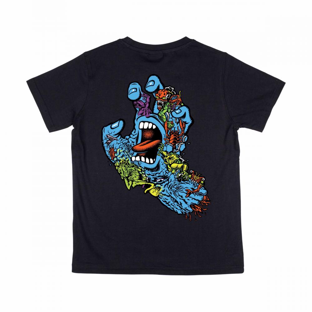 Tee-shirt enfant Santa Cruz Roskopp Screaming Five Black