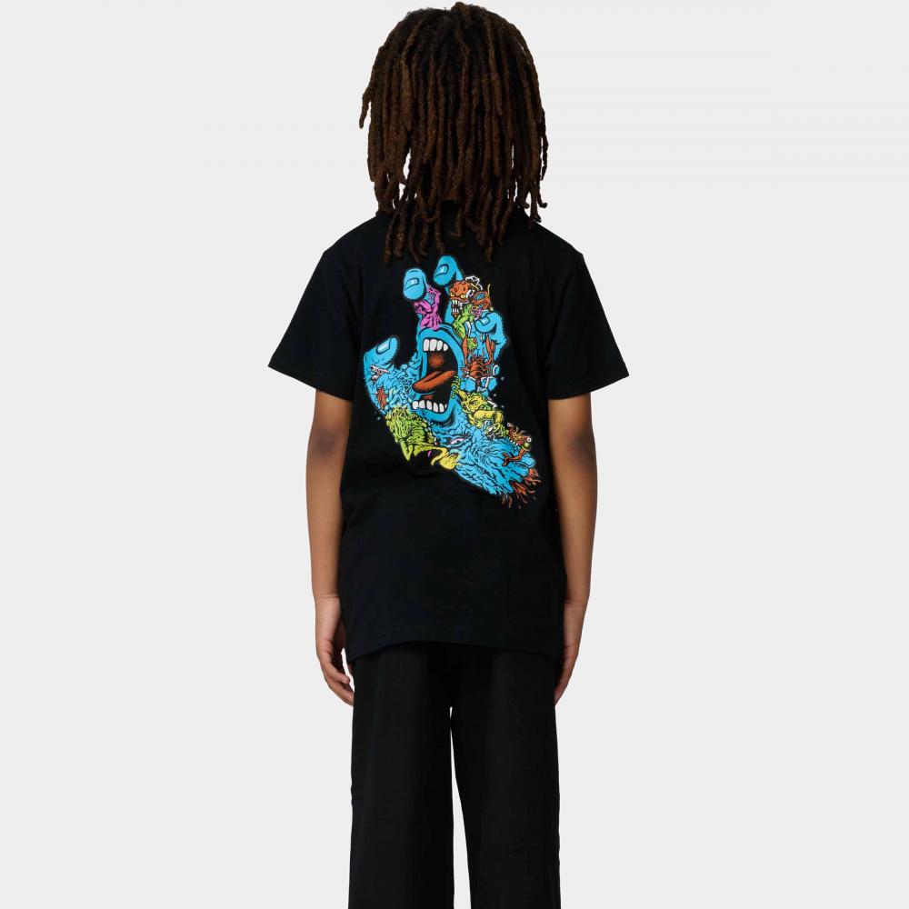 Tee-shirt enfant Santa Cruz Roskopp Screaming Five Black