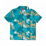 Tee-shirt enfant Santa Cruz Stamped Opus SS Shirt Teal Woodcut Camo