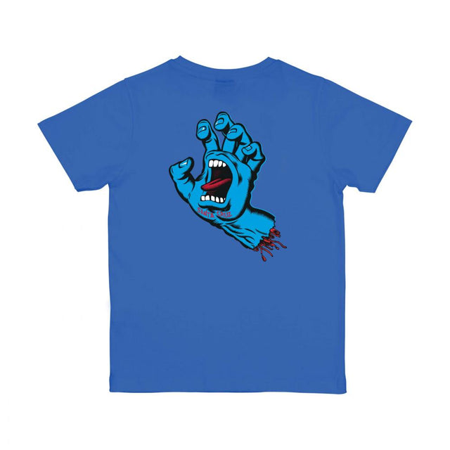 Tee-shirt enfant Santa Cruz Screaming Hand Chest Sapphire