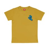 Tee-shirt enfant Santa Cruz Screaming Hand Chest Mustard