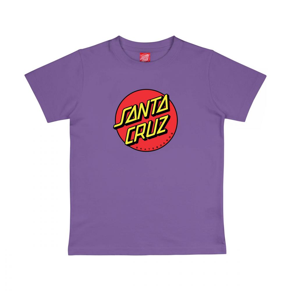 Tee-shirt enfant Santa Cruz Classic Dot Fresh Purple