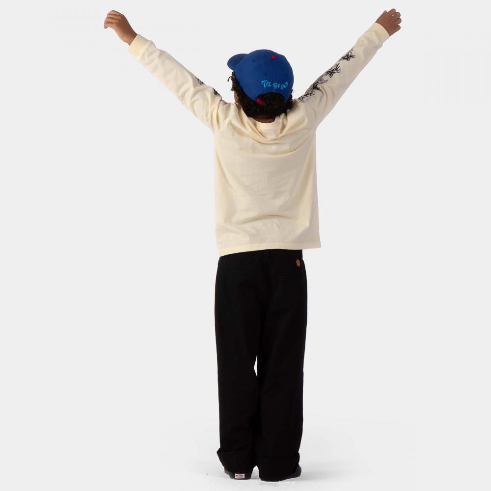Tee-shirt manches longues enfant Santa Cruz Pay Off Strip Wax Paper