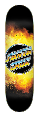 Santa Cruz Deck Chrome Dot Flame Everslick