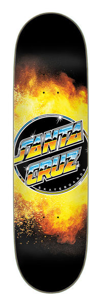 Santa Cruz Deck Chrome Dot Flame Everslick