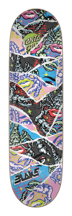 Santa Cruz Deck Johnson Misprint Danger Vx Slick