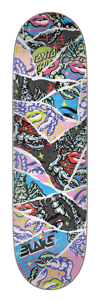 Santa Cruz Deck Johnson Misprint Danger Vx Slick