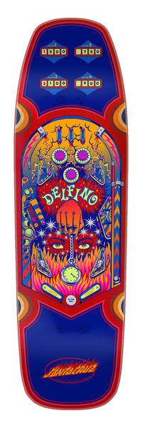 Santa Cruz Deck Delfino Pinball Pro Shaped