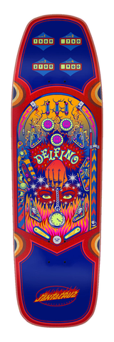Santa Cruz Deck Delfino Pinball Pro Shaped