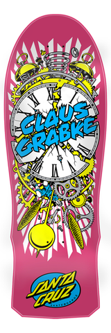 Planche de skateboard Santa Cruz Reissue Grabke Exploding Clock 10"
