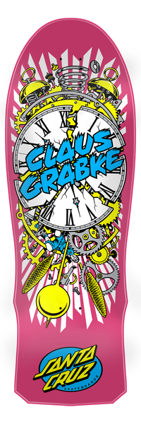 Planche de skateboard Santa Cruz Reissue Grabke Exploding Clock 10"