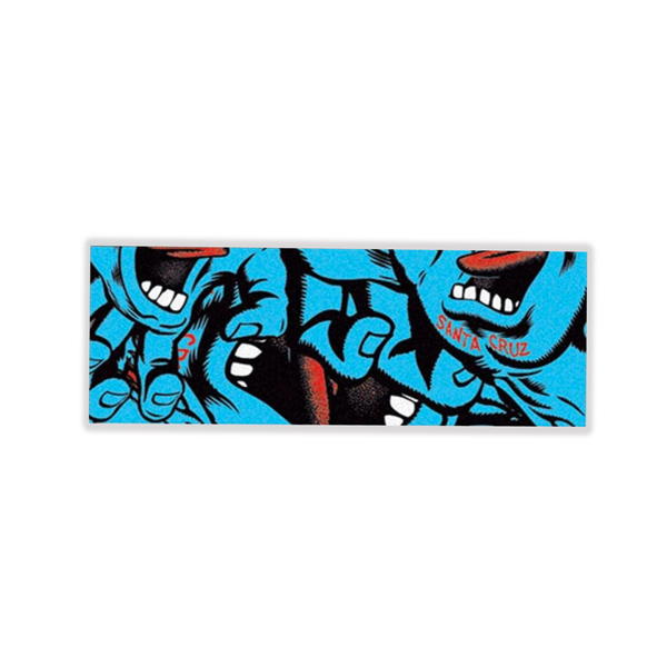 Santa Cruz Grip Strips Hand Collage (23 X 8.5Cm)