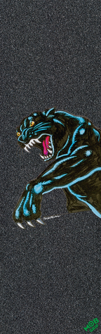 Grip skateboard Santa Cruz Natas Sketch Panther 11" x 33"