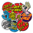 Santa Cruz Stickers Assorted (Pack De 10)
