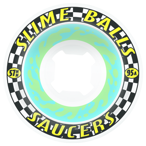 Slime Balls Wheels (Jeu De 4) 57Mm Saucers 95A